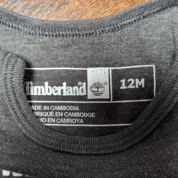 Timberland Baby Bodysuit Set Of 3, Size 6-12 Months - Picture 3 of 7